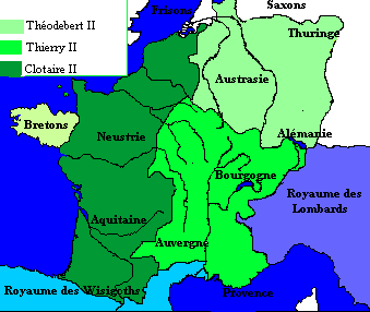 La France en 596